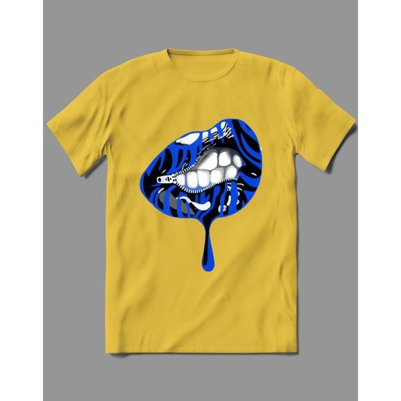 Sneaker Match Royal Toe 1's Pucker Up Shirt - Picture 2 of 8